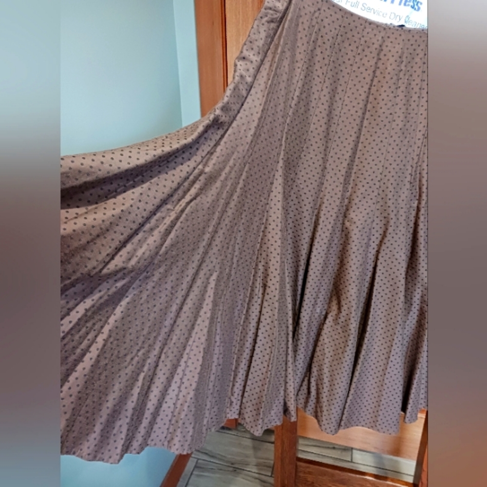Polka dot skirt